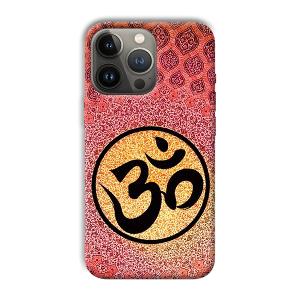 Om Design Phone Customized Printed Back Cover for Apple iPhone 13 Pro