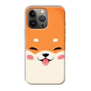 Smiley Cat Phone Customized Printed Back Cover for Apple iPhone 13 Pro