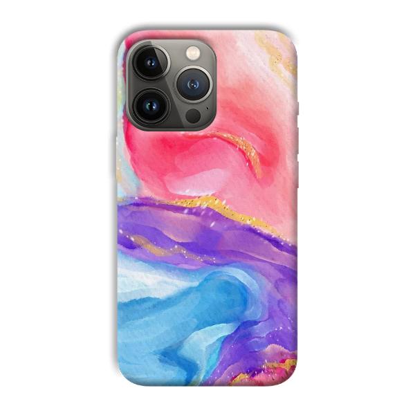 Water Colors Phone Customized Printed Back Cover for Apple iPhone 13 Pro Max