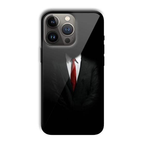 Hitman Customized Printed Glass Back Cover for Apple