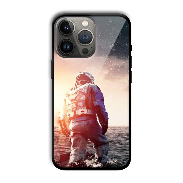 Interstellar Traveller Customized Printed Glass Back Cover for Apple iPhone 13 Pro Max