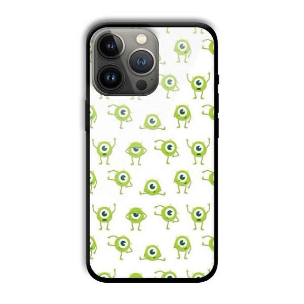 Green Eyes Customized Printed Glass Back Cover for Apple iPhone 13 Pro Max