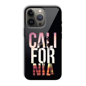 California Customized Printed Glass Back Cover for Apple iPhone 13 Pro Max
