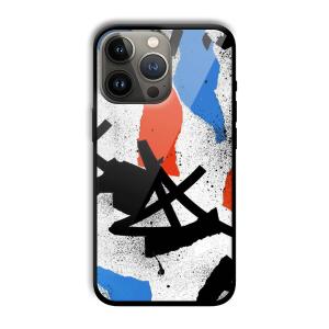 Abstract Graffiti Customized Printed Glass Back Cover for Apple iPhone 13 Pro Max