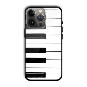 Piano Customized Printed Glass Back Cover for Apple iPhone 13 Pro