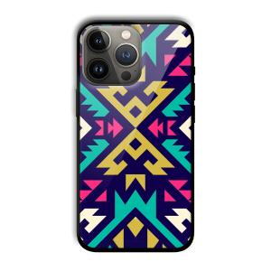 Arrows Abstract Customized Printed Glass Back Cover for Apple iPhone 13 Pro