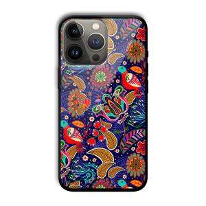 Animal Sketches Customized Printed Glass Back Cover for Apple iPhone 13 Pro Max