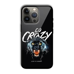 Go Crazy Customized Printed Glass Back Cover for Apple iPhone 13 Pro