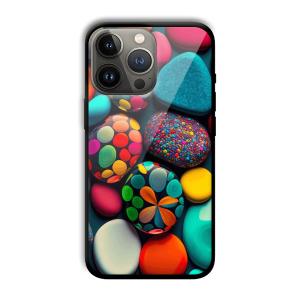 Colored Pebbles Customized Printed Glass Back Cover for Apple iPhone 13 Pro Max