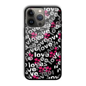 Love Customized Printed Glass Back Cover for Apple iPhone 13 Pro