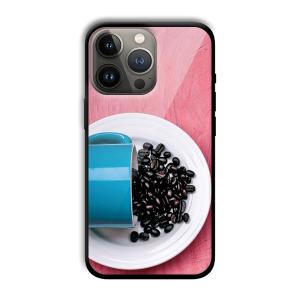 Coffee Beans Customized Printed Glass Back Cover for Apple iPhone 13 Pro Max