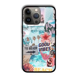 To the Beach Customized Printed Glass Back Cover for Apple iPhone 13 Pro Max