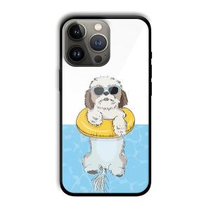 Cool Dog Customized Printed Glass Back Cover for Apple