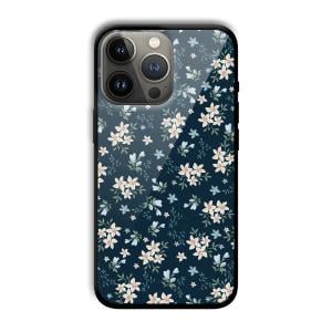 Little Flowers Customized Printed Glass Back Cover for Apple iPhone 13 Pro Max