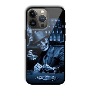 Scary Man Customized Printed Glass Back Cover for Apple iPhone 13 Pro