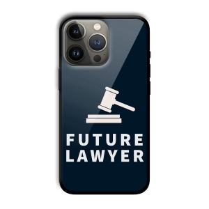 Future Lawyer Customized Printed Glass Back Cover for Apple