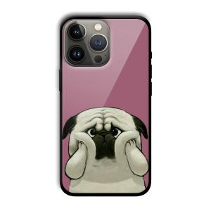 Chubby Dogo Customized Printed Glass Back Cover for Apple iPhone 13 Pro