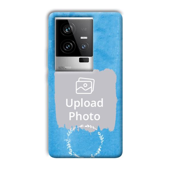 Blue Design Customized Printed Back Cover for iQOO 11 5G
