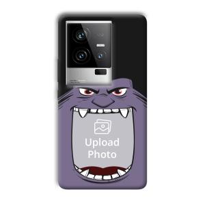 Purple Monster Customized Printed Back Cover for iQOO 11 5G