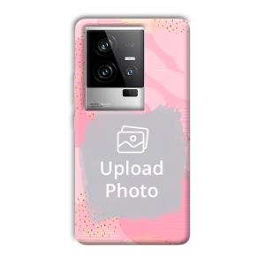 Sparkly Pink Customized Printed Back Cover for iQOO 11 5G