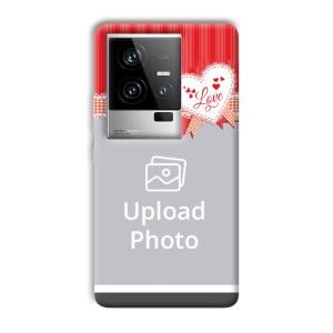Valentine Customized Printed Back Cover for iQOO 11 5G