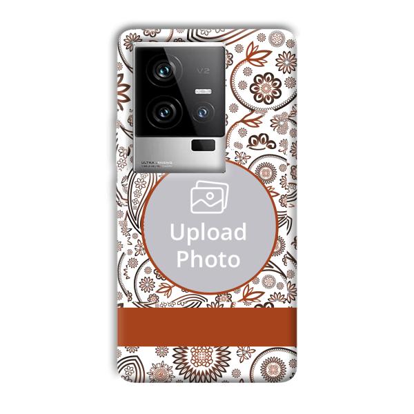 Henna Art Customized Printed Back Cover for iQOO 11 5G