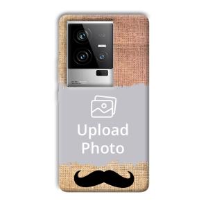Moustache Customized Printed Back Cover for iQOO 11 5G