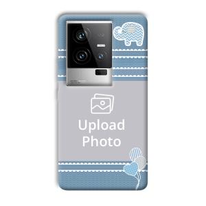 Elephant Customized Printed Back Cover for iQOO 11 5G