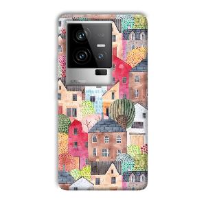 Colorful Homes Phone Customized Printed Back Cover for iQOO 11 5G