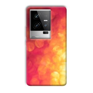 Red Orange Phone Customized Printed Back Cover for iQOO 11 5G