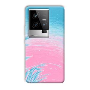 Pink Water Phone Customized Printed Back Cover for iQOO 11 5G