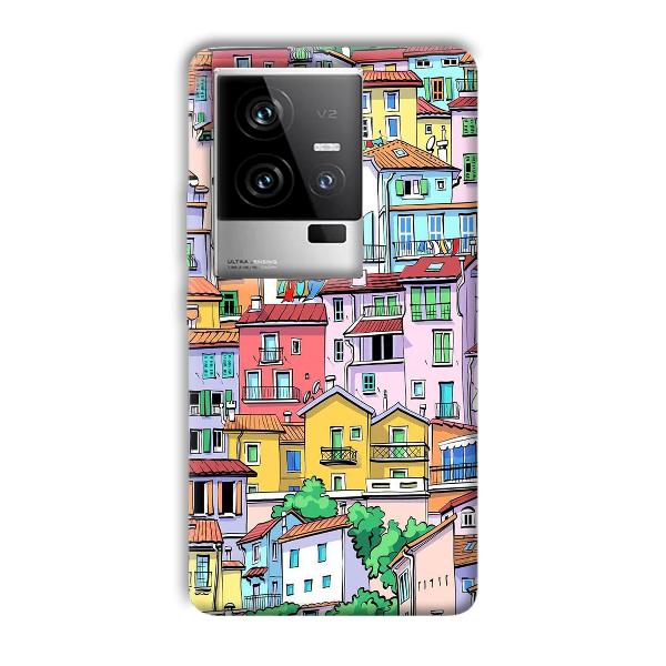 Colorful Alley Phone Customized Printed Back Cover for iQOO 11 5G
