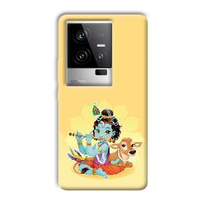 Baby Krishna Phone Customized Printed Back Cover for iQOO
