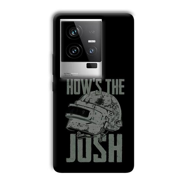 How's The Josh Phone Customized Printed Back Cover for iQOO 11 5G