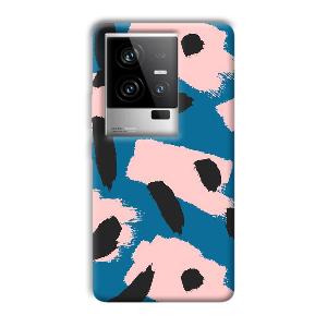 Black Dots Pattern Phone Customized Printed Back Cover for iQOO