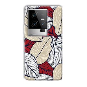 Leafy Pattern Phone Customized Printed Back Cover for iQOO 11 5G