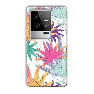 Big Leaf Phone Customized Printed Back Cover for iQOO