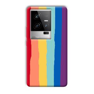 Vertical Paint Phone Customized Printed Back Cover for iQOO 11 5G