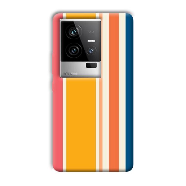 Colorful Pattern Phone Customized Printed Back Cover for iQOO 11 5G