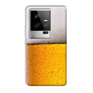 Beer Design Phone Customized Printed Back Cover for iQOO