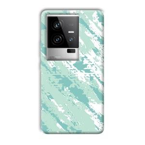 Sky Blue Design Phone Customized Printed Back Cover for iQOO 11 5G