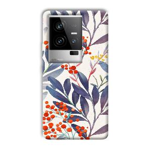 Cherries Phone Customized Printed Back Cover for iQOO 11 5G