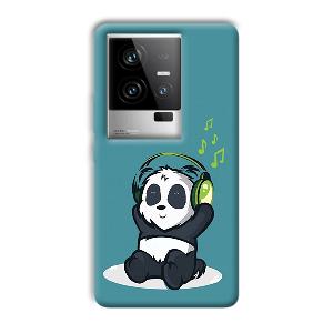 Panda  Phone Customized Printed Back Cover for iQOO 11 5G