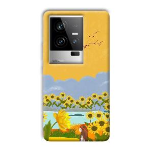 Girl in the Scenery Phone Customized Printed Back Cover for iQOO 11 5G