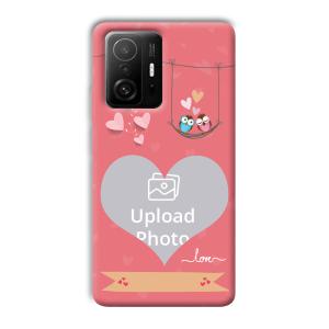 Love Birds Design Customized Printed Back Cover for Xiaomi Mi 11T Pro