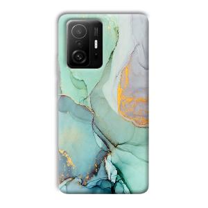 Green Marble Phone Customized Printed Back Cover for Xiaomi Mi 11T Pro