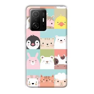 Kittens Phone Customized Printed Back Cover for Xiaomi Mi 11T Pro
