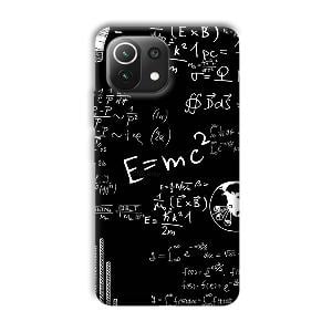 E is Equal To MC2 Phone Customized Printed Back Cover for Mi 11 Lite NE 5G