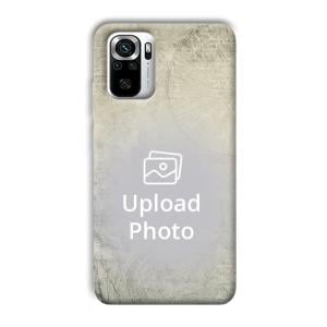 Grey Retro Customized Printed Back Cover for Redmi Note 10S