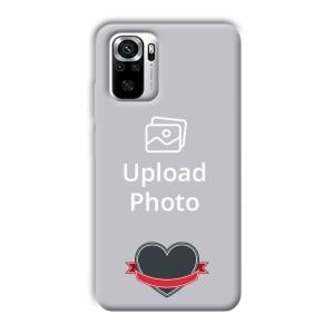 Heart Customized Printed Back Cover for Redmi Note 10S